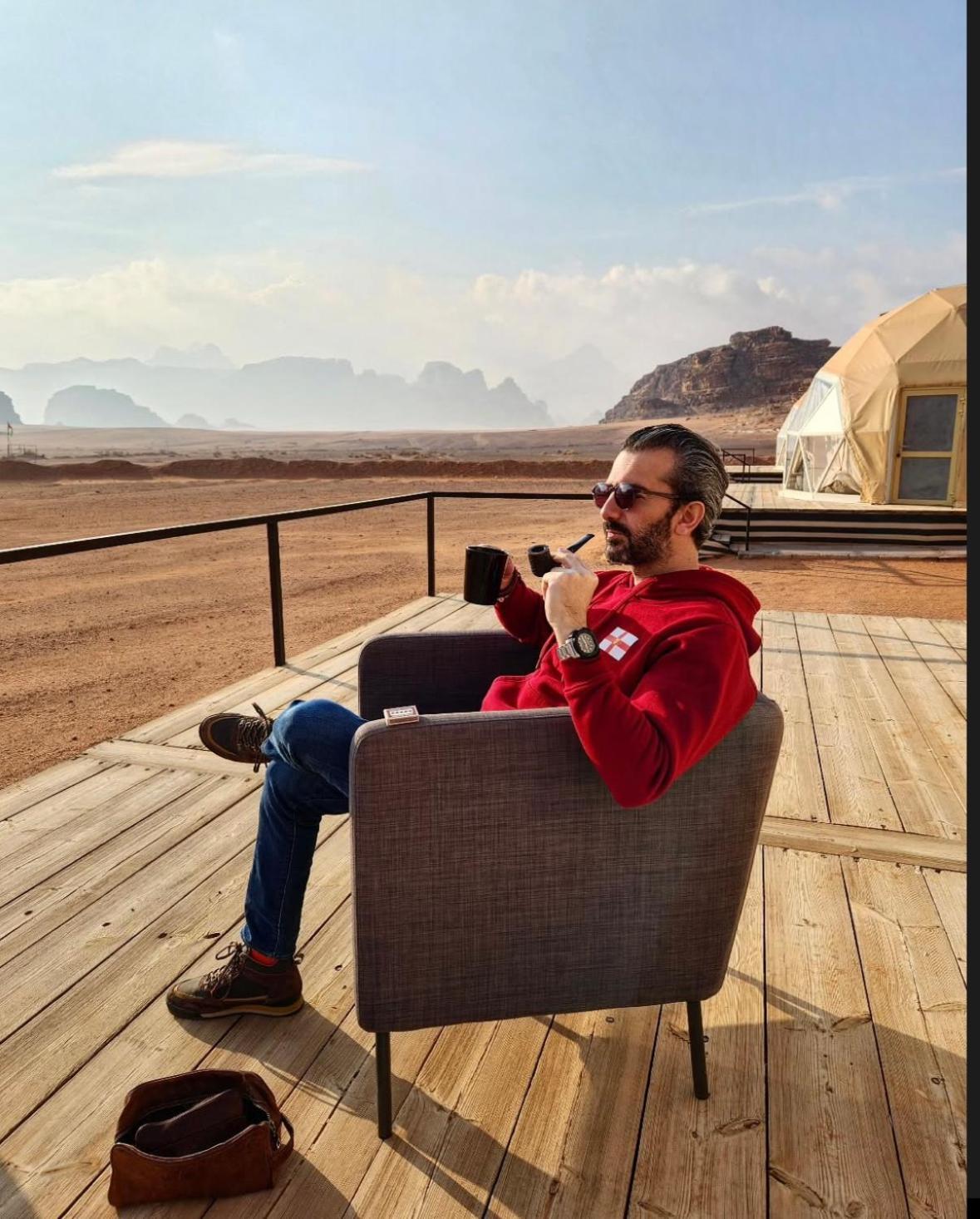 Rum Warm Bubble Camp Rum vádi Kültér fotó